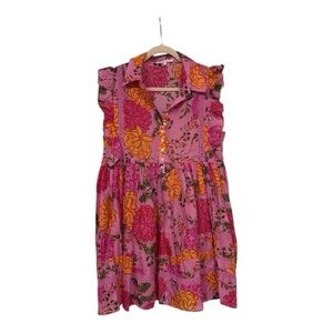 Olivaceous | Floral Mini Dress